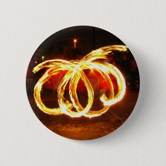 Badge Rond 5 Cm Le feu de rotation (Devant)