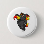 Badge Rond 5 Cm Le feu d'Elephante (Devant)
