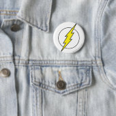 Badge Rond 5 Cm Le Flash| Éclair (En situation)