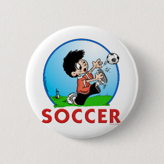 Badge Rond 5 Cm Le football