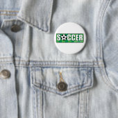 Badge Rond 5 Cm Le football (En situation)