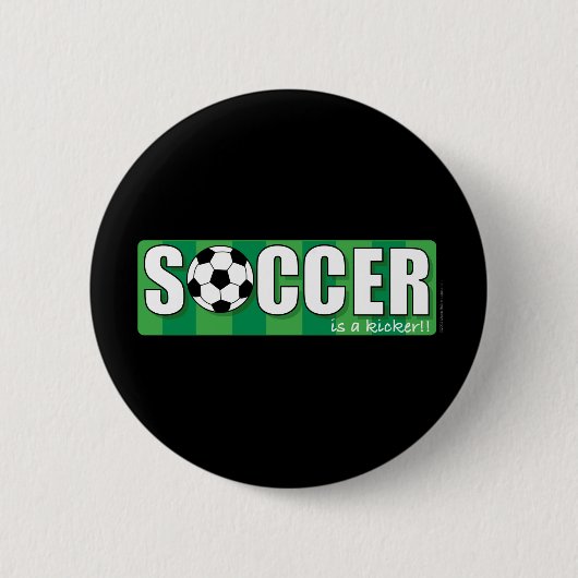 Badge Rond 5 Cm Le football (Devant)