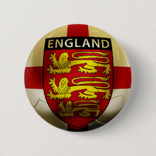 Badge Rond 5 Cm Le football de l'Angleterre