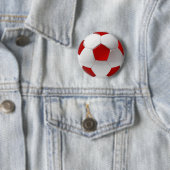Badge Rond 5 Cm Le football du Danemark (En situation)