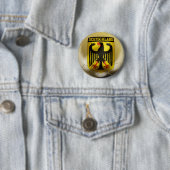 Badge Rond 5 Cm Le football du Deutschland (En situation)