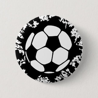 Badge Rond 5 Cm le football splat.