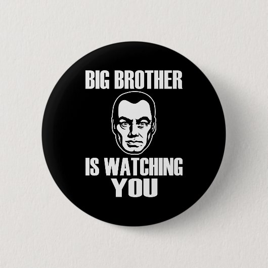 Badge Rond 5 Cm Le frère vous observe (Devant)