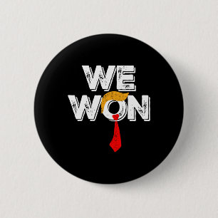 Badge Rond 5 Cm Le Gagnant Trump Vance Que Nous Avons Gagné A Remp
