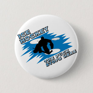 Badge Rond 5 Cm Le galet s'arrête ici