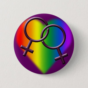 Badge Rond 5 Cm Le gay pride boutonne les boutons mêmes sexes