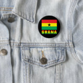 Badge Rond 5 Cm Le Ghana (En situation)