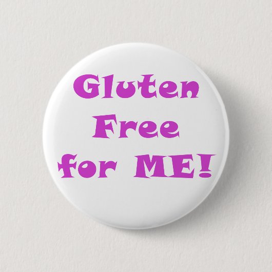 Badge Rond 5 Cm Le gluten libèrent pour moi (Devant)