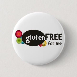 Badge Rond 5 Cm Le gluten libèrent pour moi