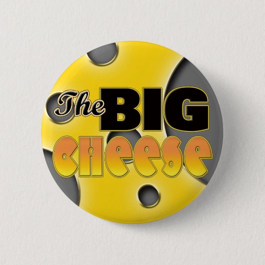 Badge Rond 5 Cm Le grand fromage (Devant)
