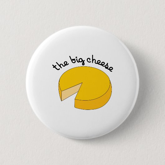 Badge Rond 5 Cm Le Grand Fromage (Devant)