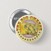 Badge Rond 5 Cm Le grand fromage v2 (Devant & derrière)