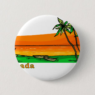 Badge Rond 5 Cm Le Grenada