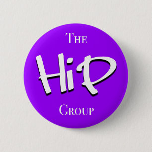 Badge Rond 5 Cm Le Groupe Hip - Les Golden Girls