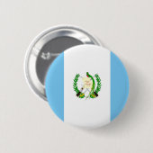 Badge Rond 5 Cm Le Guatemala (Devant & derrière)