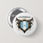 Badge Rond 5 Cm Le Guatemala [personnalisez] (Devant & derrière)