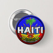 BADGE ROND 5 CM LE HAÏTI (Devant & derrière)
