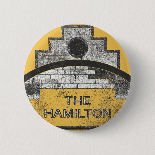 Badge Rond 5 Cm le hamilton (Devant)