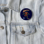 Badge Rond 5 Cm Le Hugster (En situation)