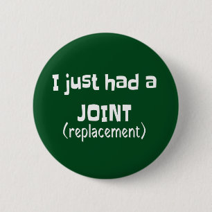 Badge Rond 5 Cm Le Humour de remplacement conjoint, une drôle de 