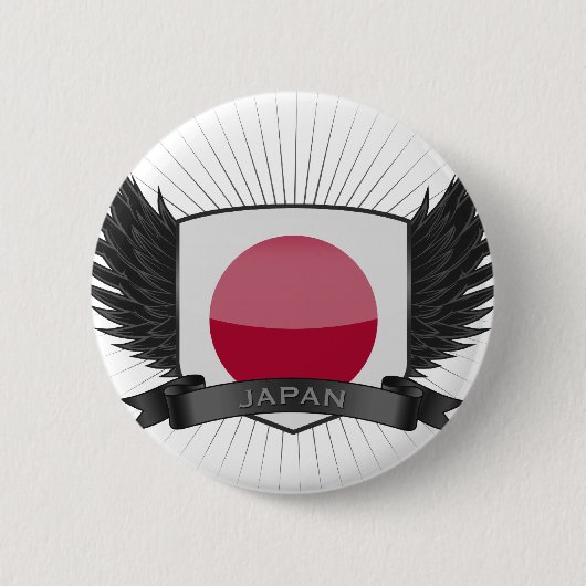 BADGE ROND 5 CM LE JAPON (Devant)