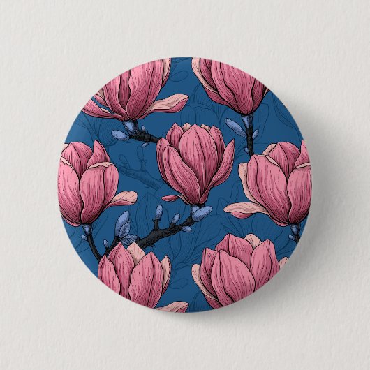 Badge Rond 5 Cm Le jardin de Magnolia (Devant)