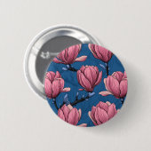 Badge Rond 5 Cm Le jardin de Magnolia (Devant & derrière)