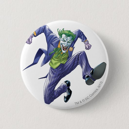 Badge Rond 5 Cm Le Joker Jumps (Devant)