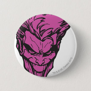 Badge Rond 5 Cm Le Joker Pink