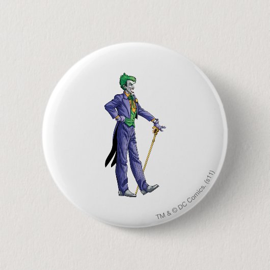 Badge Rond 5 Cm Le Joker semble juste (Devant)