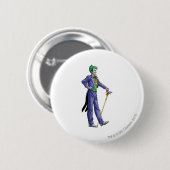 Badge Rond 5 Cm Le Joker semble juste (Devant & derrière)