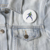 Badge Rond 5 Cm Le Joker Yells (En situation)