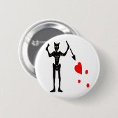 Badge Rond 5 Cm Le jolly roger (Devant & derrière)