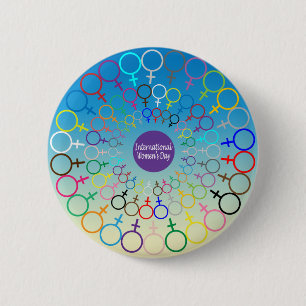 Badge Rond 5 Cm Le jour des femmes internationales