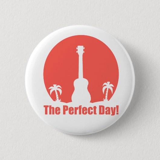 Badge Rond 5 Cm Le jour parfait (Devant)
