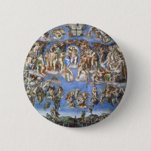Badge Rond 5 Cm Le jugement Dernier