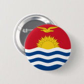 Badge Rond 5 Cm le Kiribati (Devant & derrière)