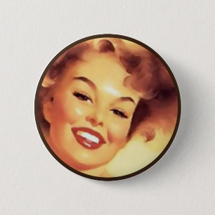 Badge Rond 5 Cm Le kitsch BItsch : Portraits Pin-