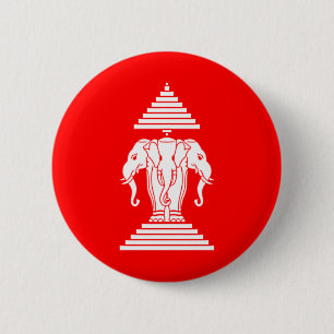 Badge Rond 5 Cm le Laos