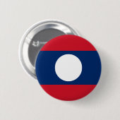 Badge Rond 5 Cm le Laos (Devant & derrière)
