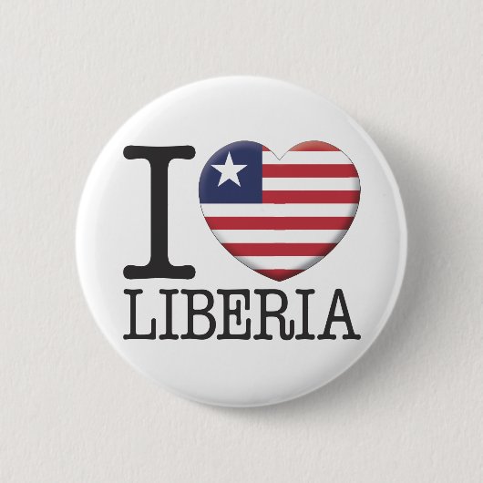 Badge Rond 5 Cm Le Libéria (Devant)