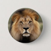 Badge Rond 5 Cm Le lion (Devant)