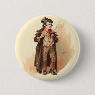 Badge Rond 5 Cm Le livre de l'amour de Kyd, Oliver Twist de Dicken