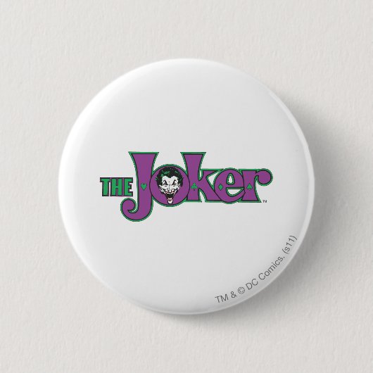 Badge Rond 5 Cm Le logo de Joker (Devant)