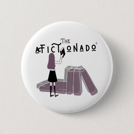 Badge Rond 5 Cm Le logo de la Fictionado 4 (Devant)