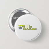 Badge Rond 5 Cm Le logo Riddler vert (Devant & derrière)